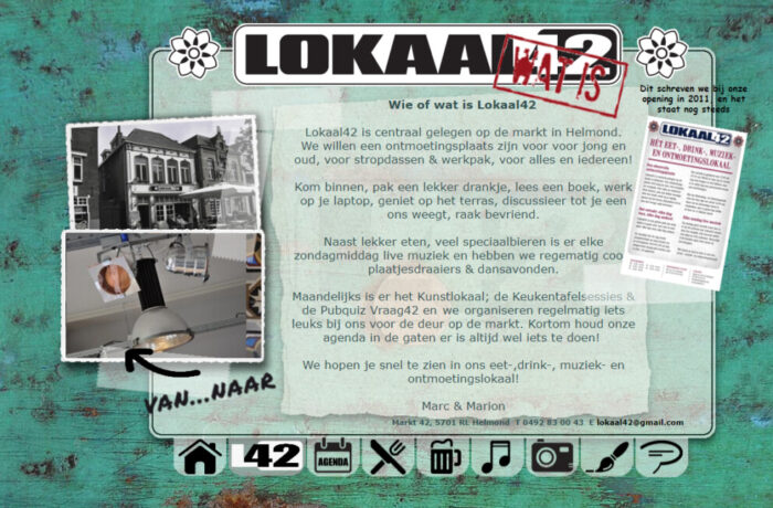 Lokaal42 op de markt in Helmond-Centrum