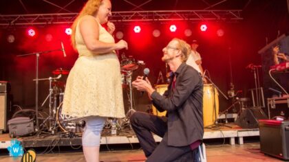 Huwelijksaanzoek tijdens Kasteeltuinconcerten