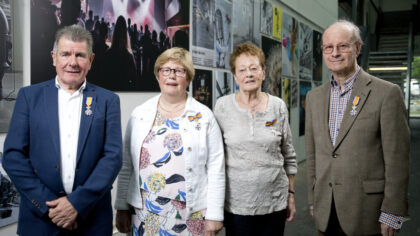 Uitreiking 4 Koninklijke Onderscheidingen in de Cacaofabriek Helmond