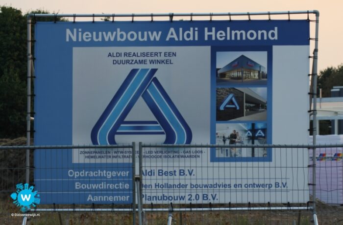 Bouw gestart van eenentwintigste supermarkt in Helmond