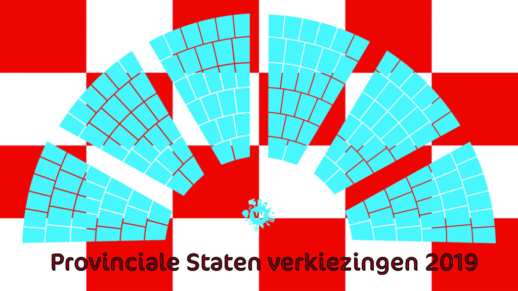 Opkomstpercentage van de verkiezingen: Provinciale Staten en