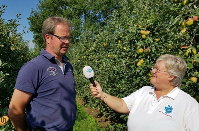 Bij de Helmondse appelboer Jurrius op visite