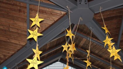 Vrijwilligers worden bedankt door LEVgroep