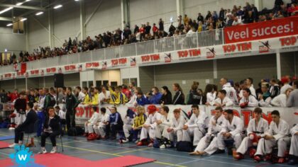 Tijdens open kampioenschappen Teakwondo draait alles om respect