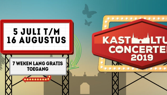 Iedereen mag weten dat de Kasteeltuinconcerten weer zijn begonnen