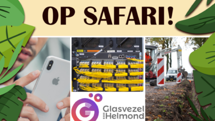 Glasvezelsafari in Dr.-Knippenbergcollege