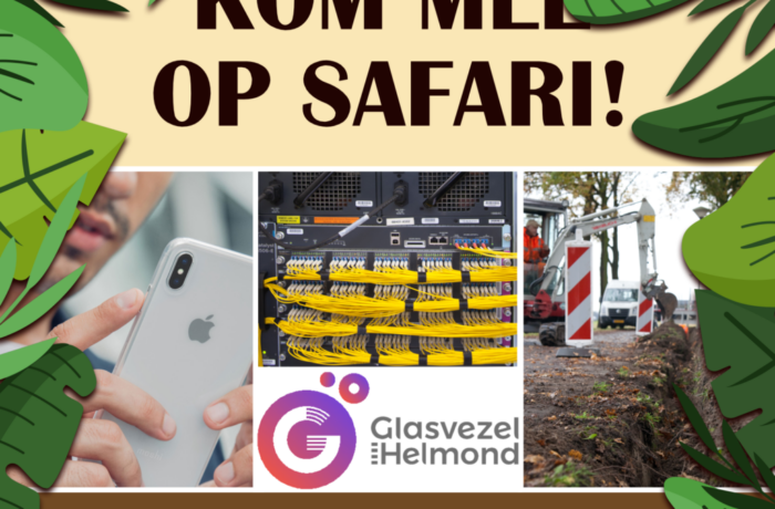 Glasvezelsafari in Dr.-Knippenbergcollege