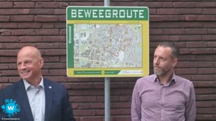 Gele pijlenroute met JIBB+ door Stiphout