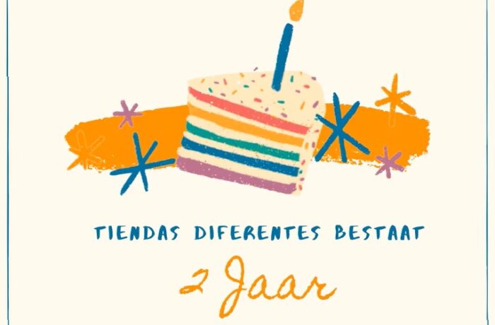 Tiendas Diferentes bestaat 2 jaar