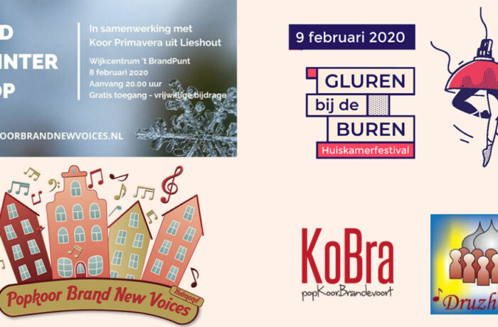 Brandevoortse koren in actie