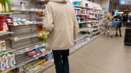 Supermarkten vragen klanten om discipline