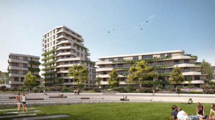 De Weef appartementencomplex in het Geukerspark