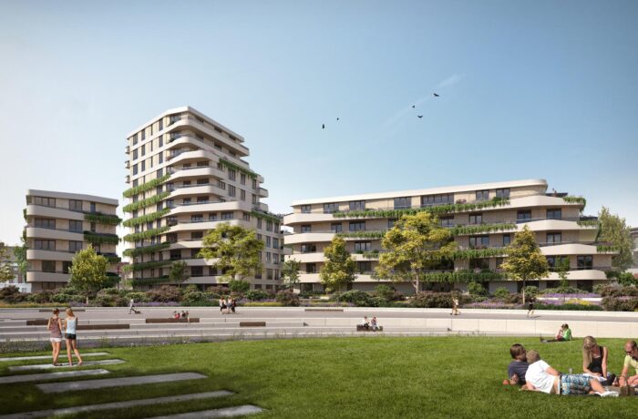 De Weef appartementencomplex in het Geukerspark
