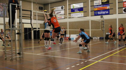 Volleybalsters Polaris verspelen kostbare punten