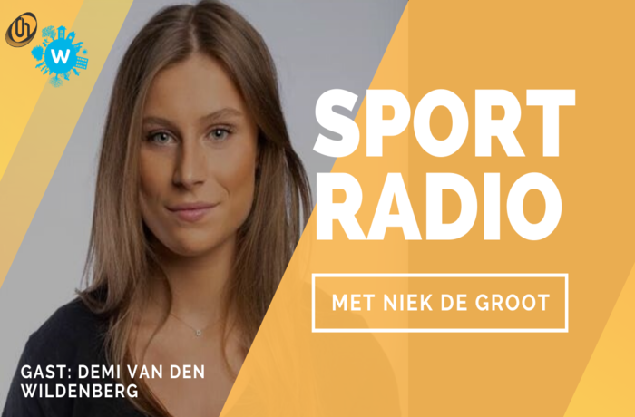 Demi van den Wildenberg bij Omroep Helmond Sportradio
