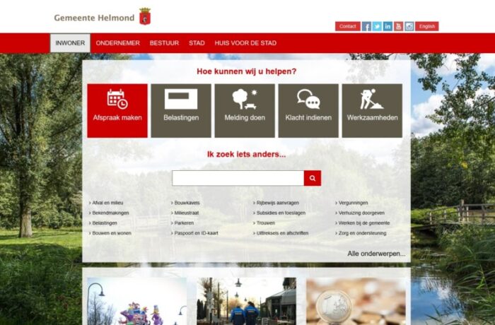 Gemeentelijke website Helmond 100% toegankelijk