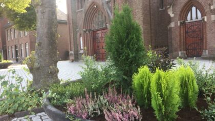 Bloembakken Mierlo-Hout brengen kleur in de straat