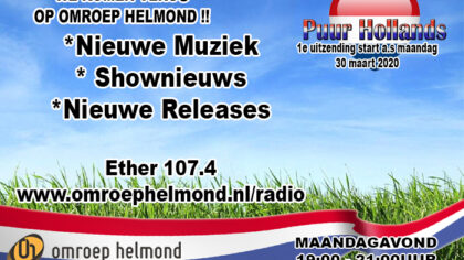 Puur Hollands komt terug op Omroep Helmond radio