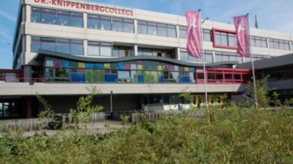 Laatste rondje door Dr. Knippenbergcollege