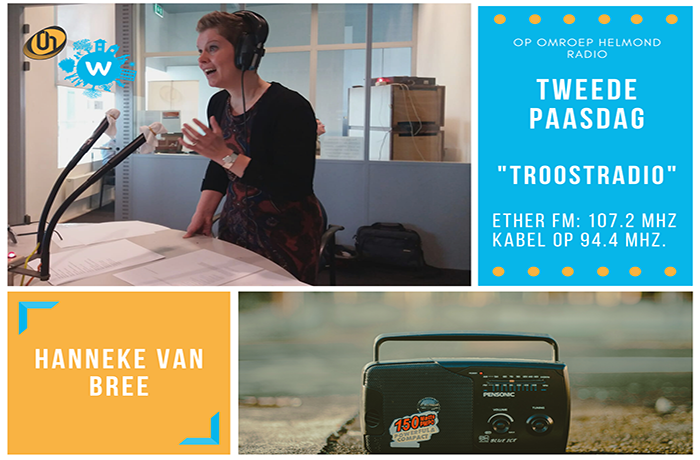 Tweede paasdag ‘Troostradio’ op Omroep Helmond