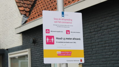 Gemeente Helmond blijft alert en behulpzaam voor de bewoners