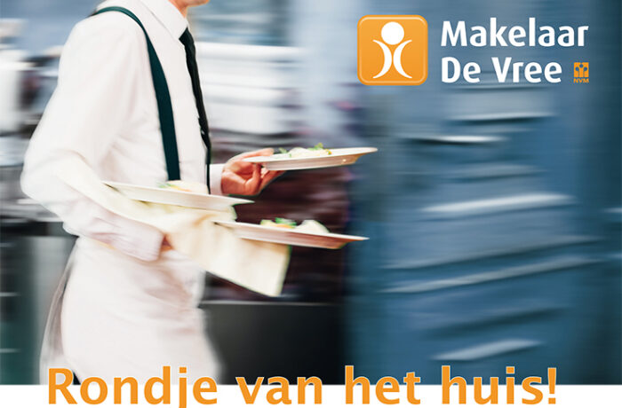 Rondje van het huis!