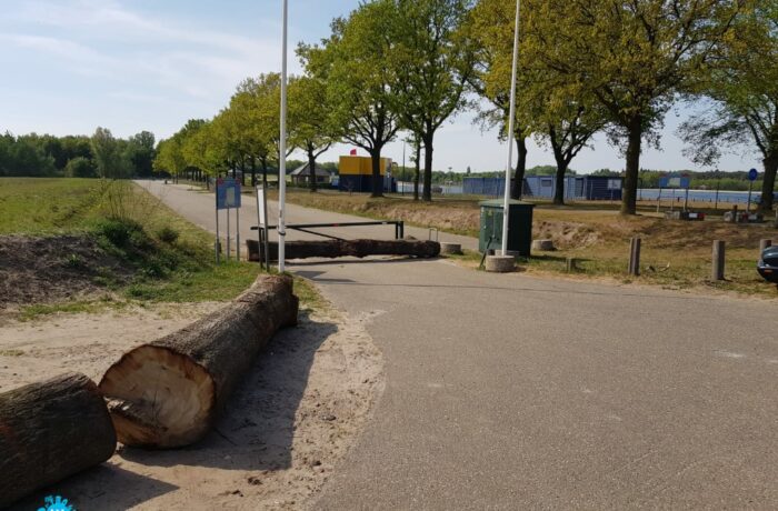 Gemeente Helmond sluit toegangswegen naar Berkendonk