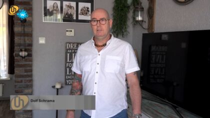 Tonprater Dolf Schrama met zijn gedicht over het coronavirus
