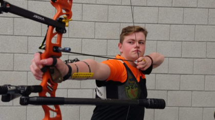 Damian Vaes op weg naar Olympische Spelen