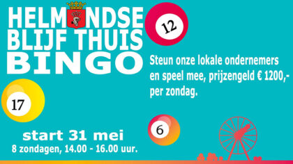 De eerste Helmondse ‘Blijf thuis bingo’
