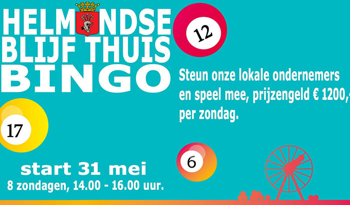 De eerste Helmondse ‘Blijf thuis bingo’