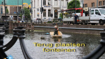 Fonteinen weer terug in ‘de knaal’
