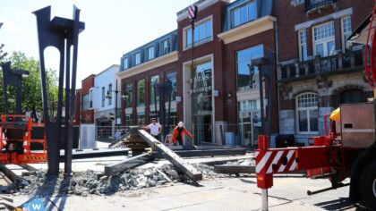 De kiosk is van de markt weggehaald