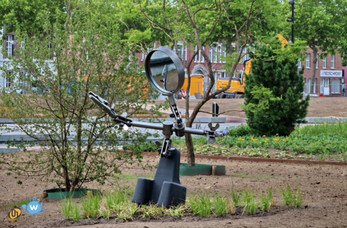 Symboliek kunstwerk voor het Burgemeester Geukerspark