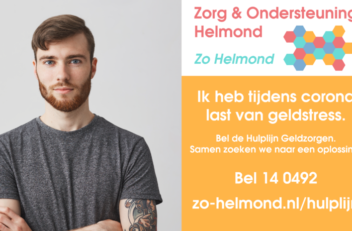 Helmond start een tijdelijke telefonische Hulplijn Geldzorgen.