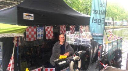 Actie voor herstel rondvaartboot de Waterengel