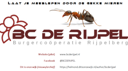 Voortgang Burgercoöperatie De Rijpel