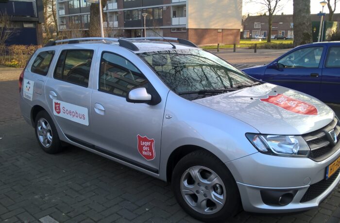 Soepbus Leger des Heils terug op drie plaatsen in Helmond