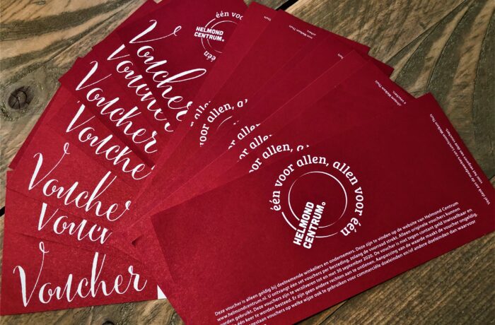 Gratis vouchers bij aankopen in het centrum