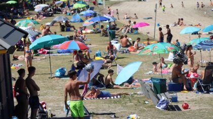 Berkendonk afgesloten op de heetste dag van het jaar