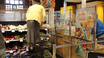 Tante Toos on tour voor de laatste keer bij de Jumbo