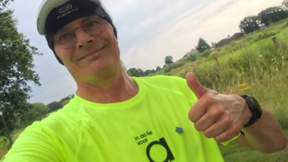 Vier halve marathons voor Alzheimer; actie volbracht