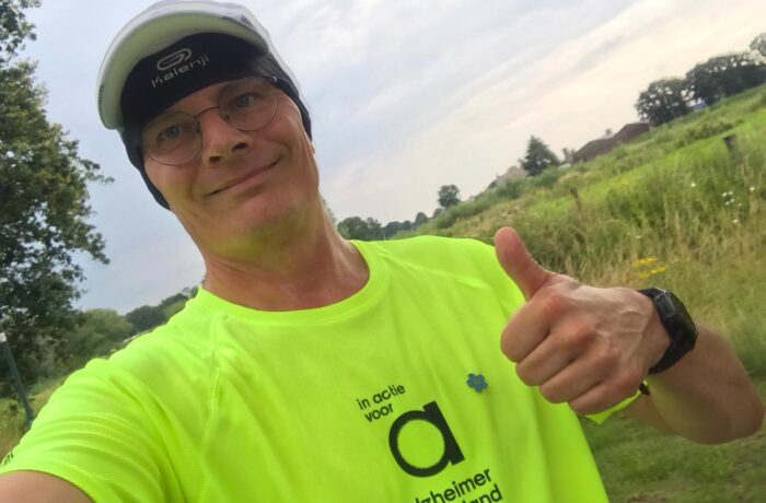 Vier halve marathons voor Alzheimer; actie volbracht