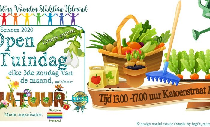 Open Tuindag bij Stadstuin Helmond