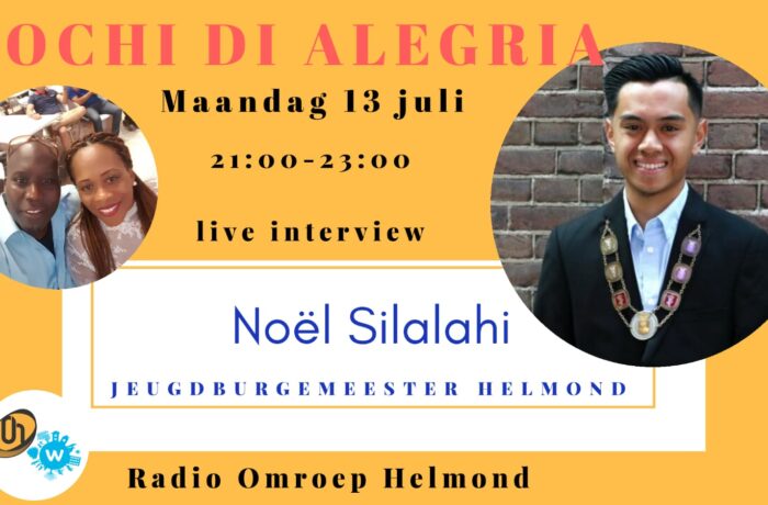 Jeugdburgemeester Noël Silalahi in radioprogramma Omroep Helmond