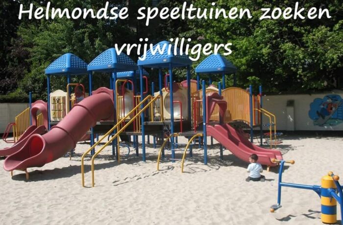 De speeltuinen in Helmond zijn weer open en kunnen extra hulp gebruiken.