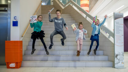 Skoolzone weer bij Bibliotheek Helmond-Peel