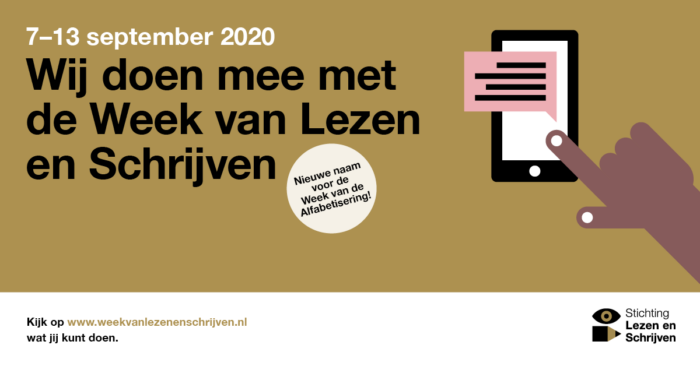 Taalcafé start in de week van Lezen en Schrijven