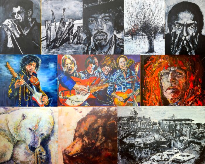 Kunstenaar Willy Boetzkes houdt expositie in de Fonkel