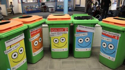E-Waste Race ook op Helmondse school